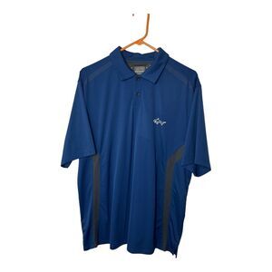 Greg Norman Tasso Elba Blue Rapichill Mens Size Large